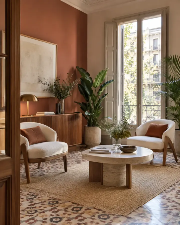 Sala de espera elegante de un Estudio Jurídico